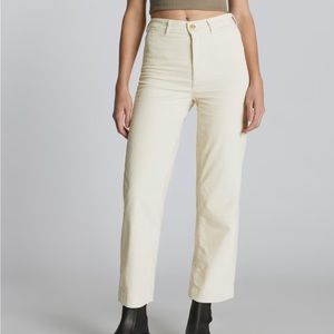 Everlane the Corduroy Wide Leg Pant in Canvas